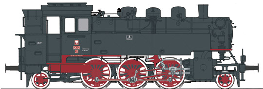 Steam locomotive class Okl2<br /><a href='images/pictures/Roco/62204.jpg' target='_blank'>Full size image</a>